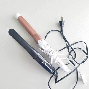 Pair of Conair Hairstyling Tools